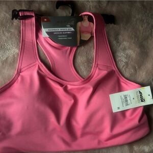 Avia Hot Pink Racerback Sports Bra NWT Size Medium